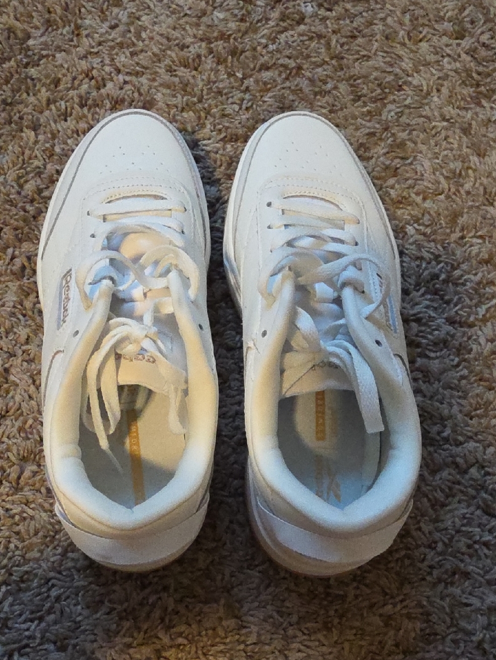 NWOT Reebok White Classic Sneakers